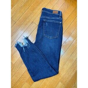 Judy Blue Women's Jeans Skinny Fit JB82230DK Distressed Raw Hem 11/30